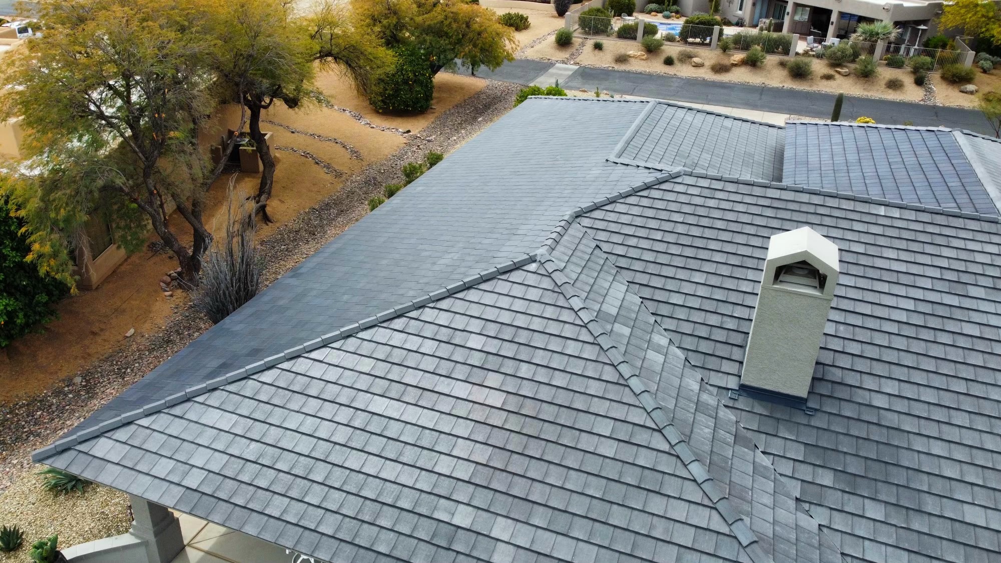 New Mexico overhead angle